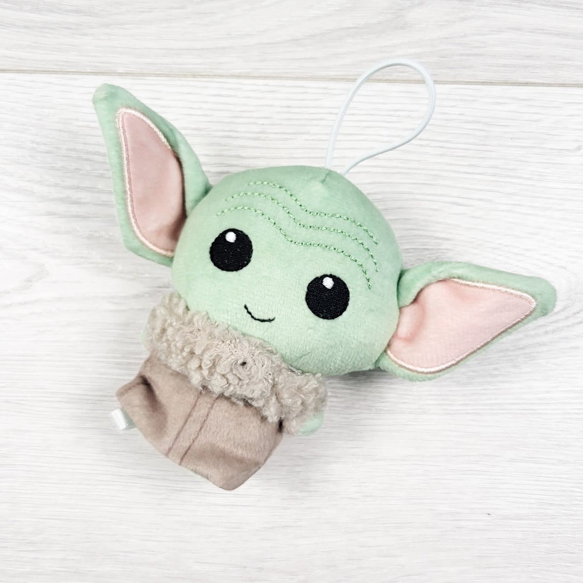 Hallmark Star Wars: The Mandalorian Grogu Plush Christmas Ornament.
