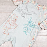 Disney light blue Dumbo sleeper. Size 12-18 months