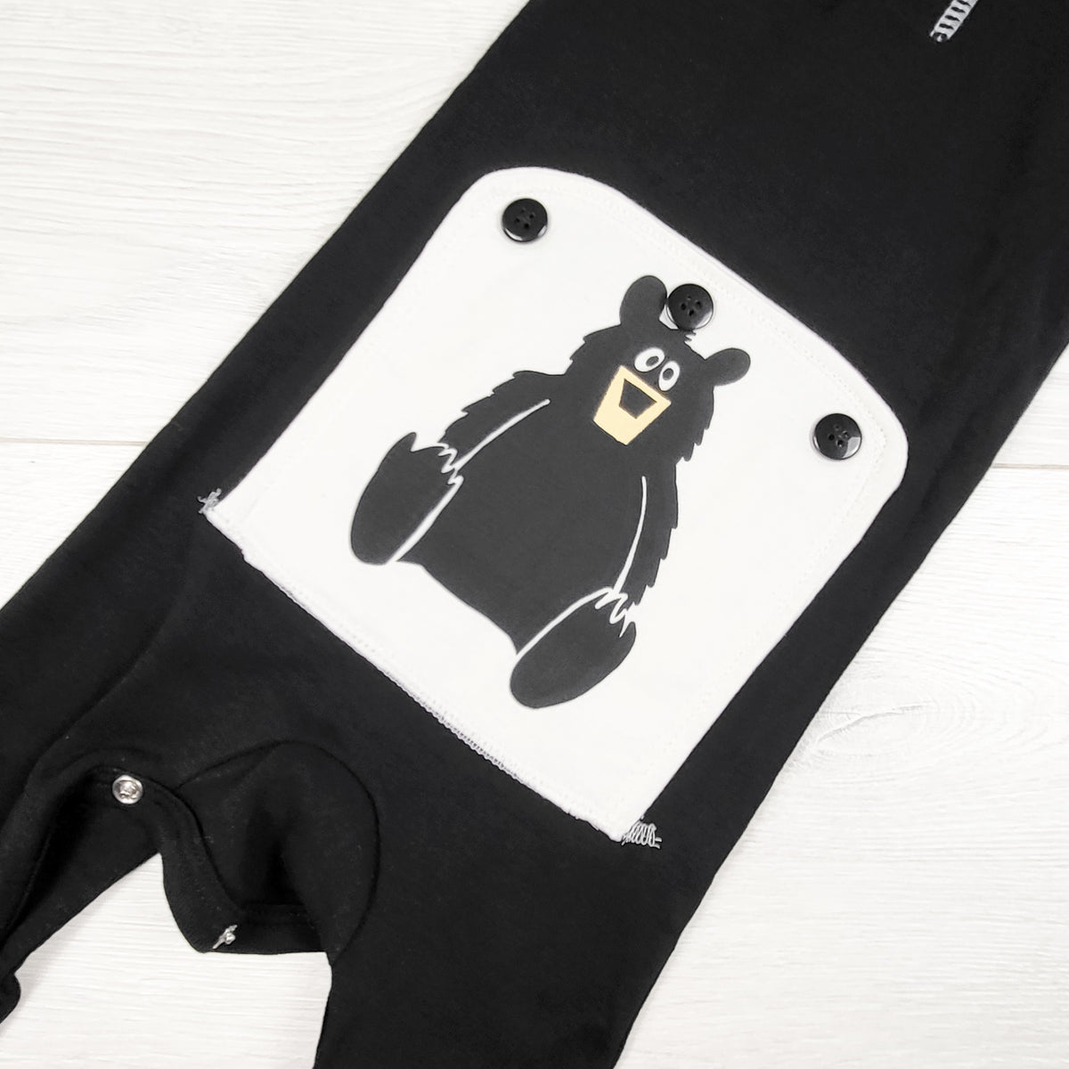 NEW - Lazy One "Baby Bear" flapjack sleeper. Size 12 months