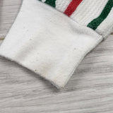 Carters white waffle knit 2pc "Holly Jolly" PJs. Size 4T - AS IS