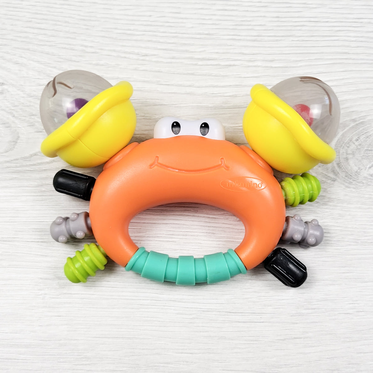Infantino Sand Crab Rattle & Teether