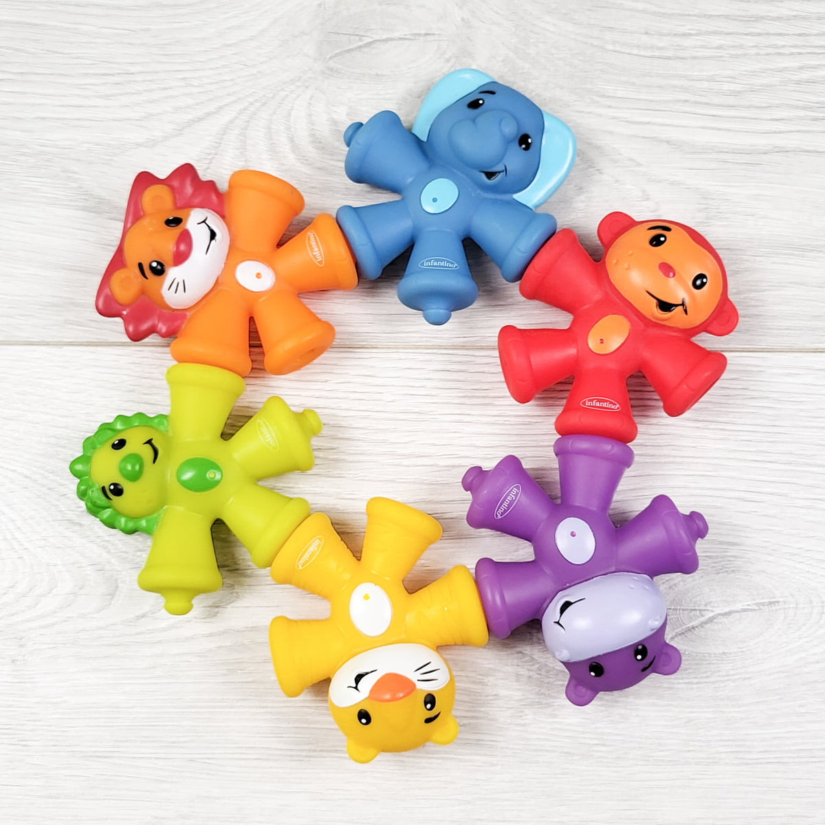 Infantino Snap & Pop Pals