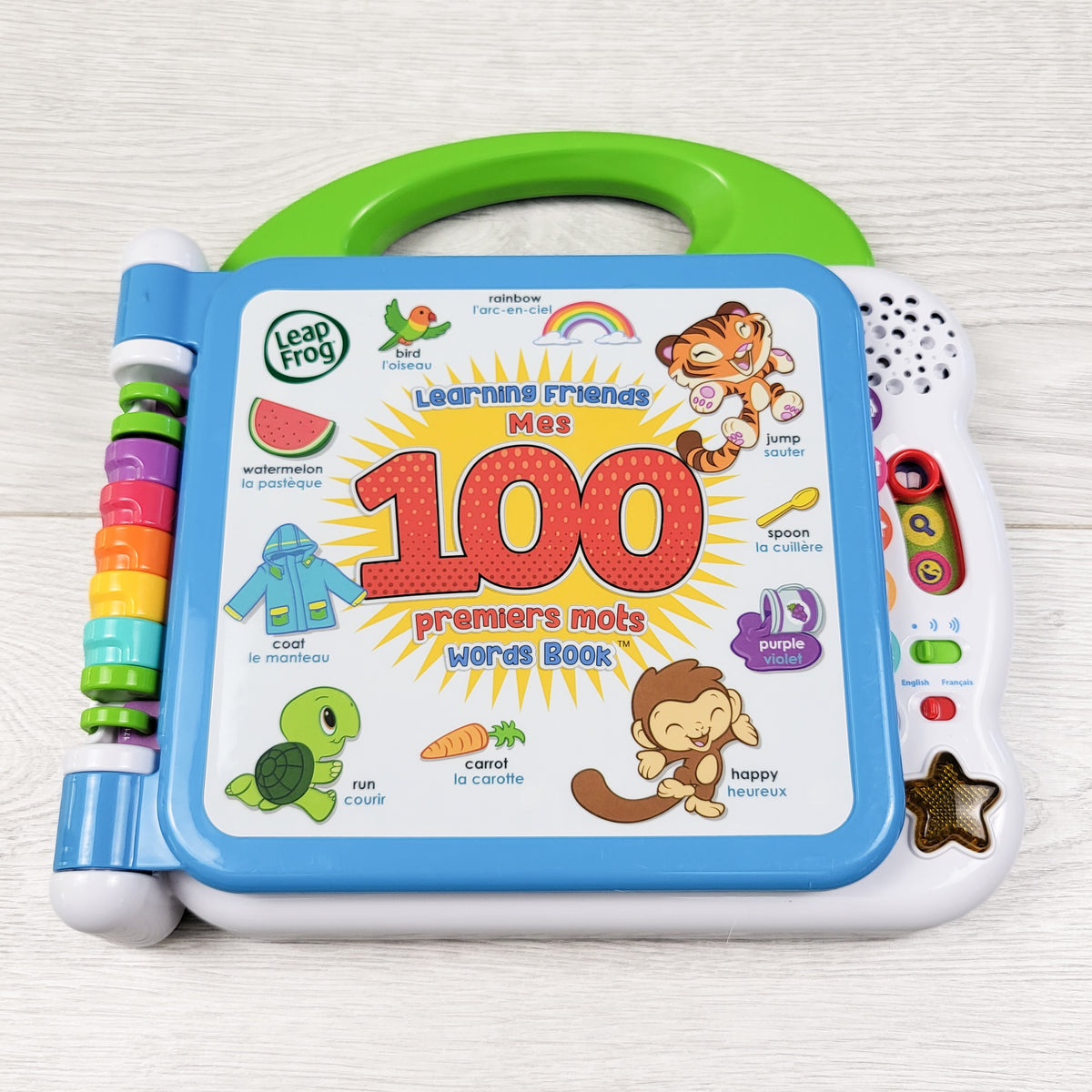 LeapFrog Learning Friends 100 Words Bilingual Book (sorry, no shipping)