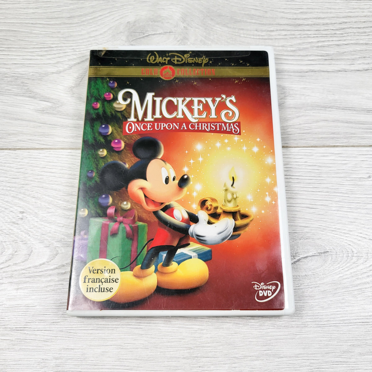 Mickey's Once Upon a Christmas DVD