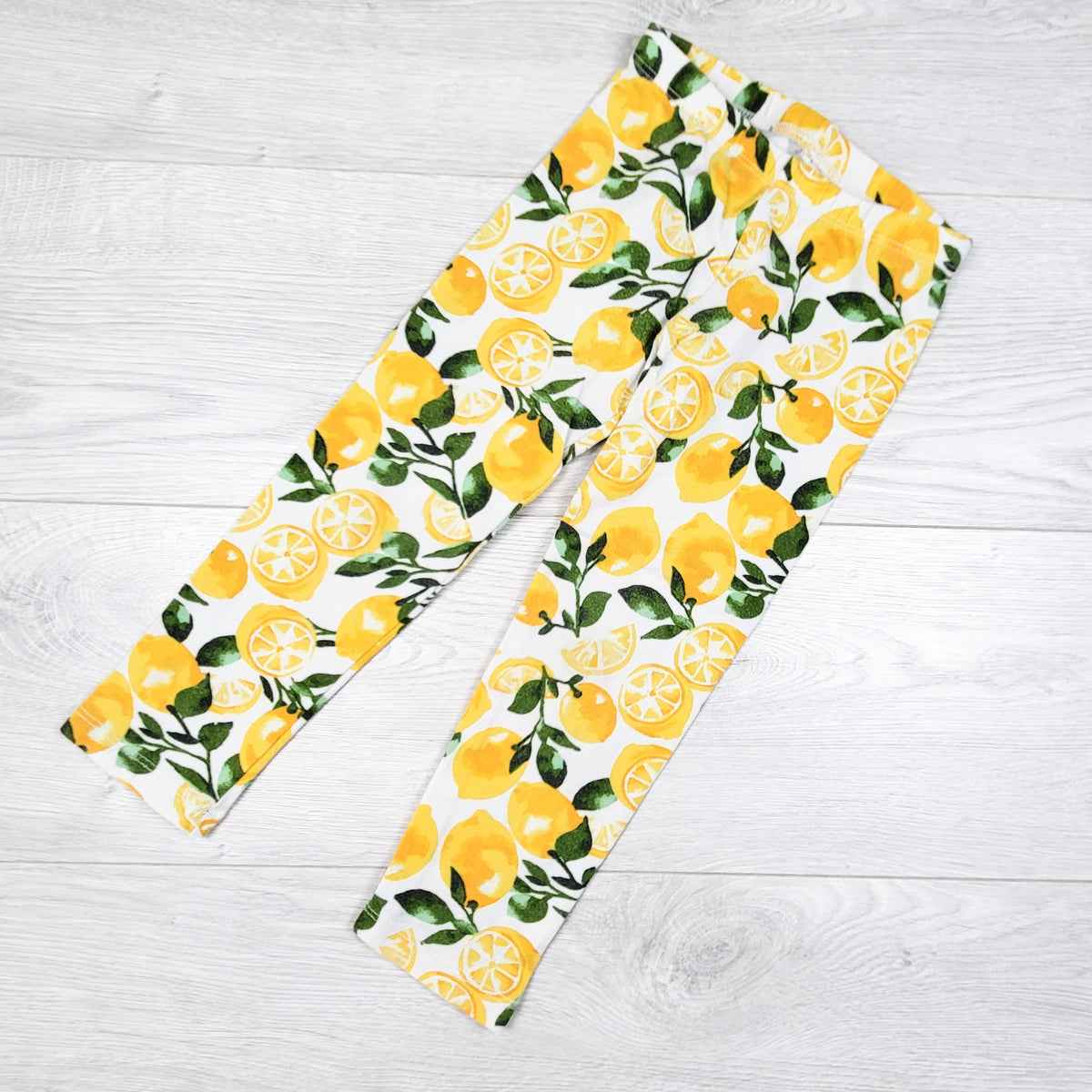 Old Navy Lemon Print Leggings. Size 4T