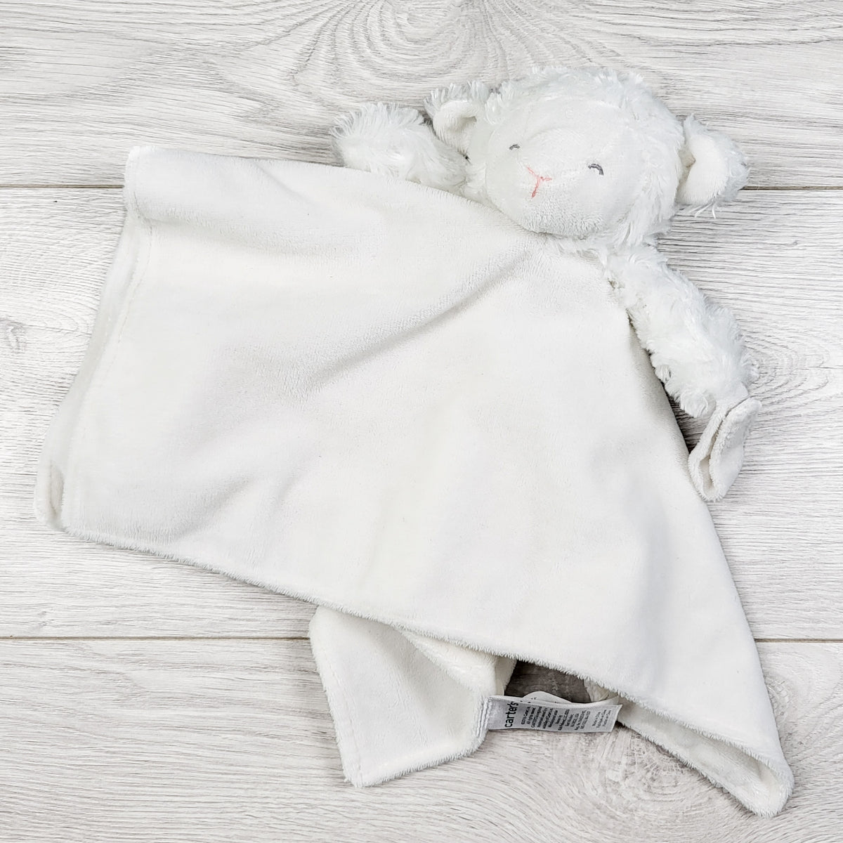 Carter's White Lamb Security Blanket / Lovey