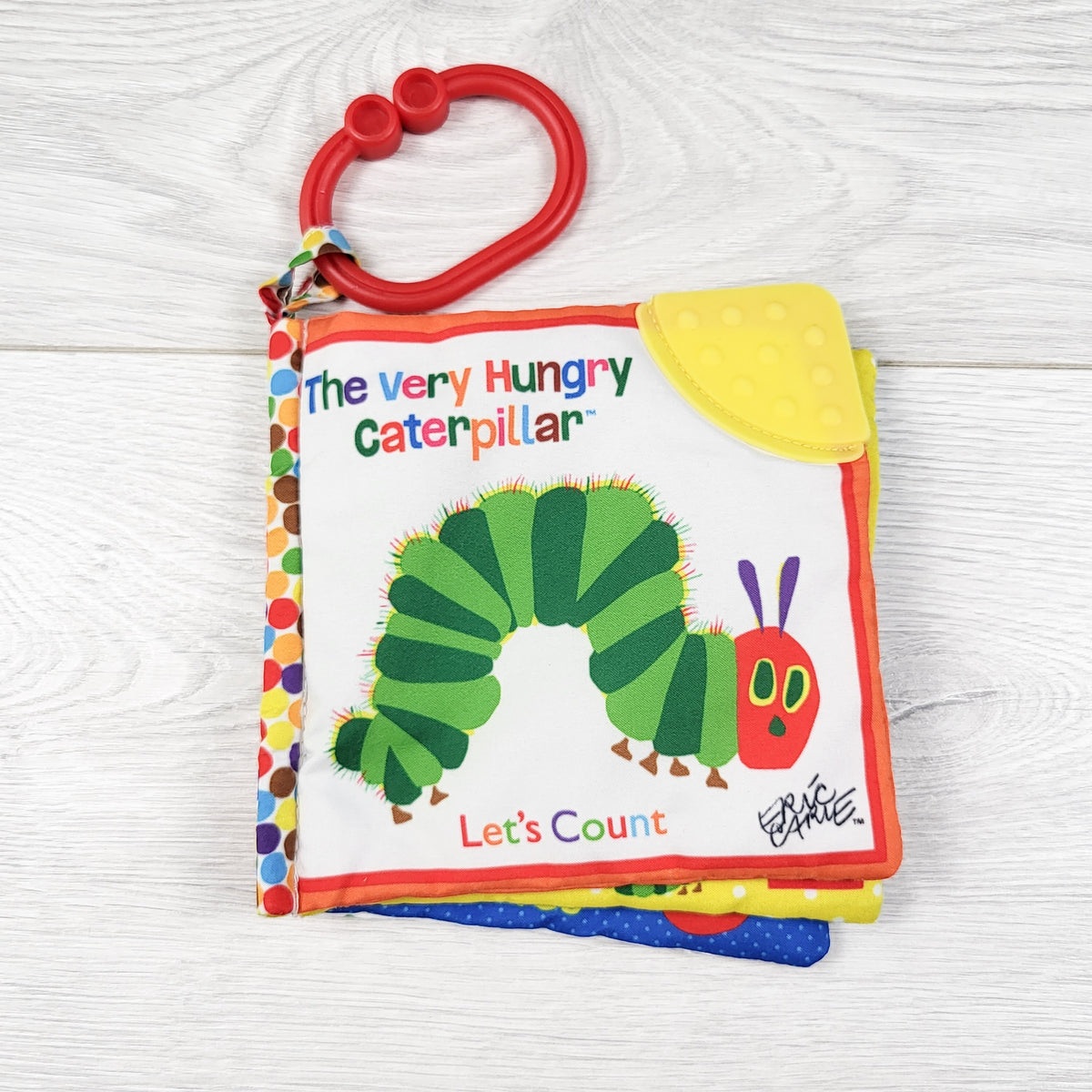 The World of Eric Carle: The Very Hungry Caterpillar "Let's Count" Clip-On Soft Book