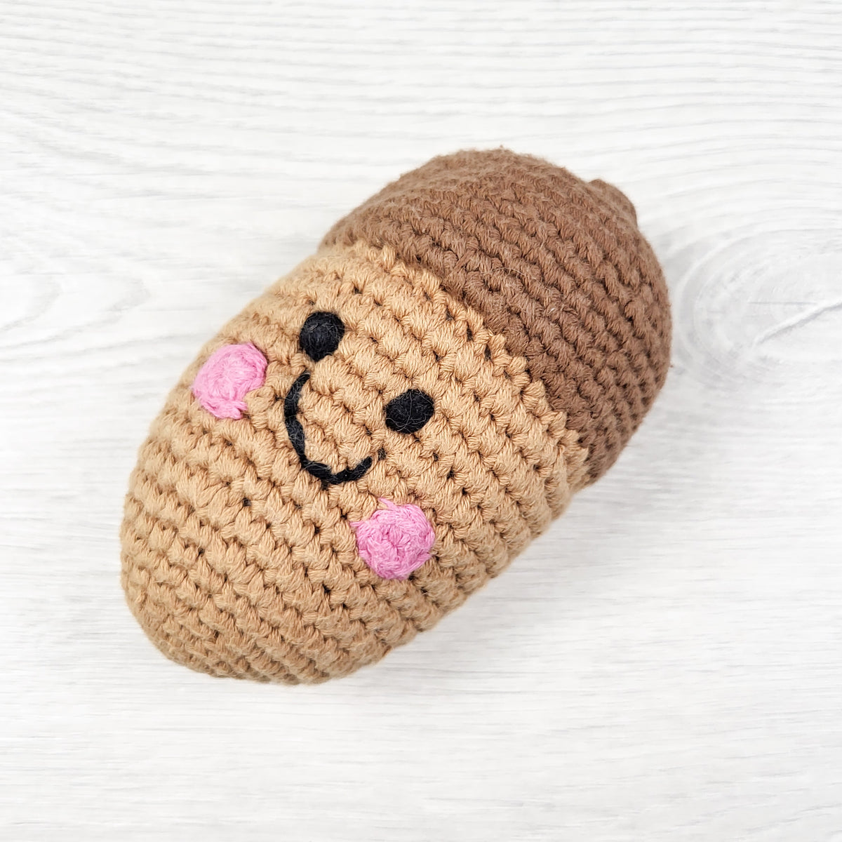 Handmade Acorn Rattle