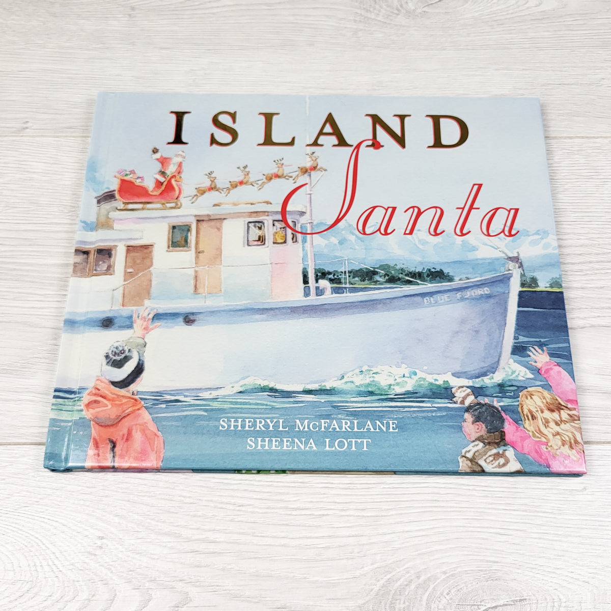 Island Santa. Hardcover Book