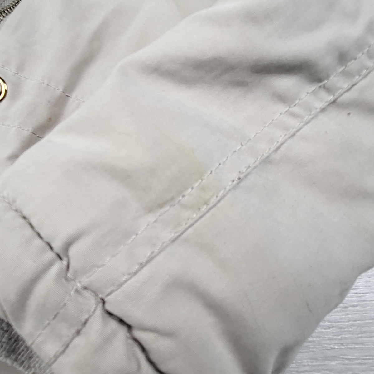 H&M L.O.G.G. Beige Parka Jacket. Size 4/5T - AS IS