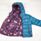 Woods Bennington Reversible Down Puffy Jacket. Sizes like 18-24 Months - AS IS