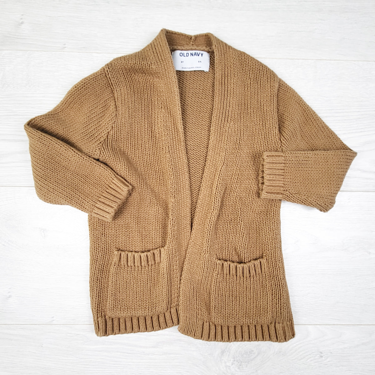 Old Navy Tan Sweater. Size 2T