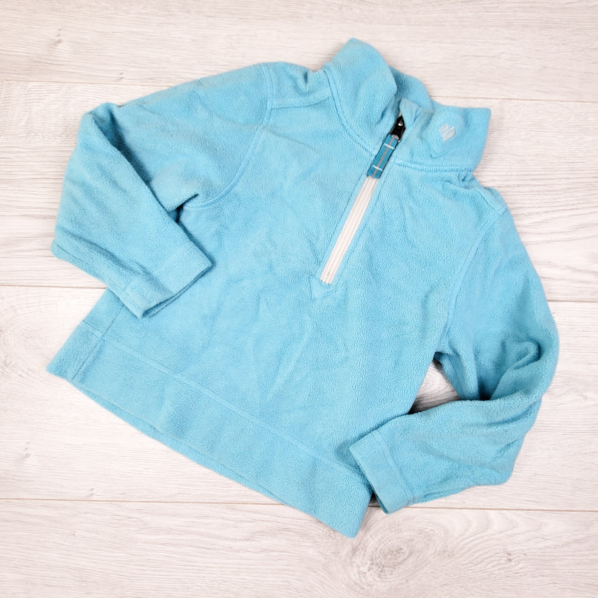 Obermeyer Baby Blue Half Zip Fleece Pullover. Size 5T