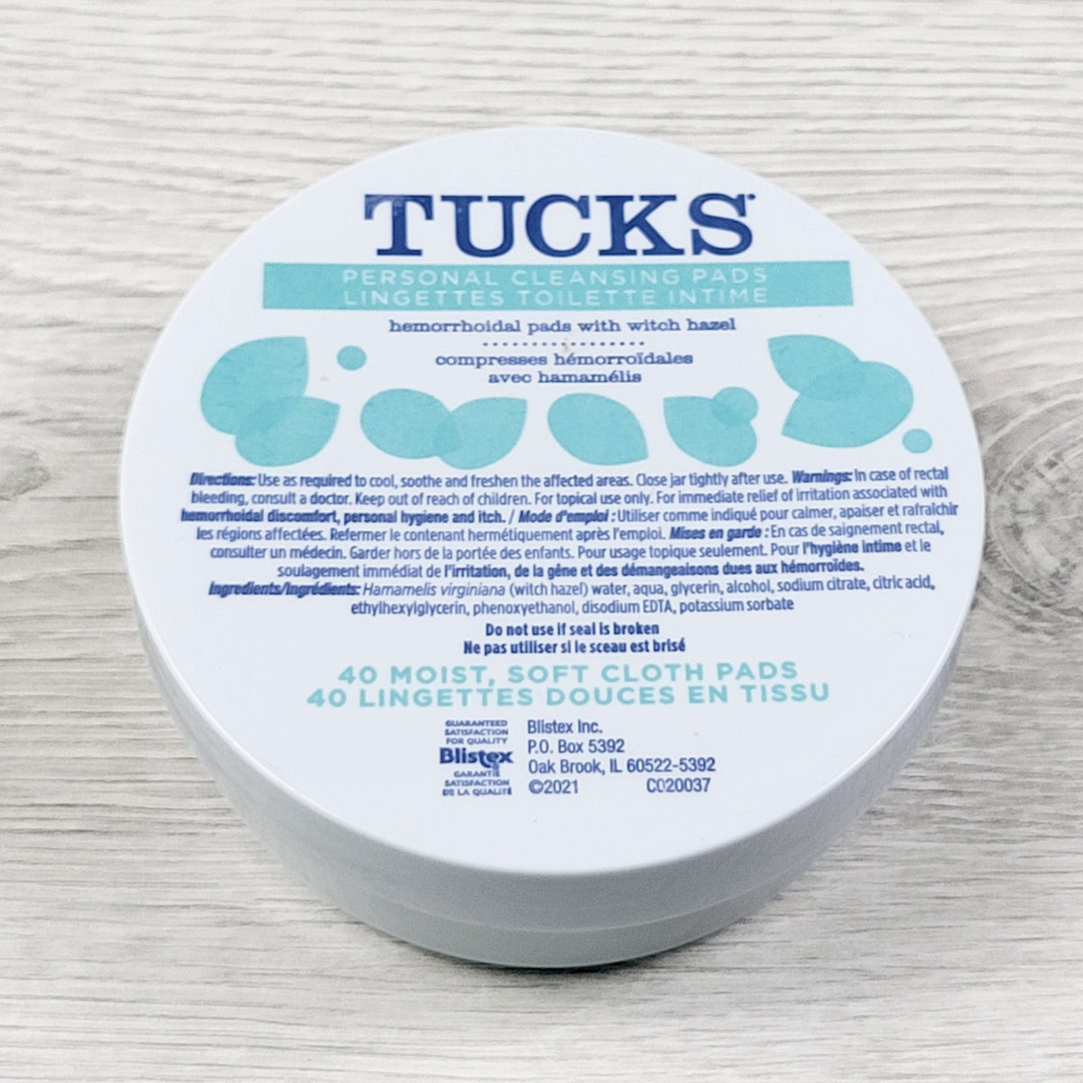 NEW - Tucks Personal Cleansing Pads