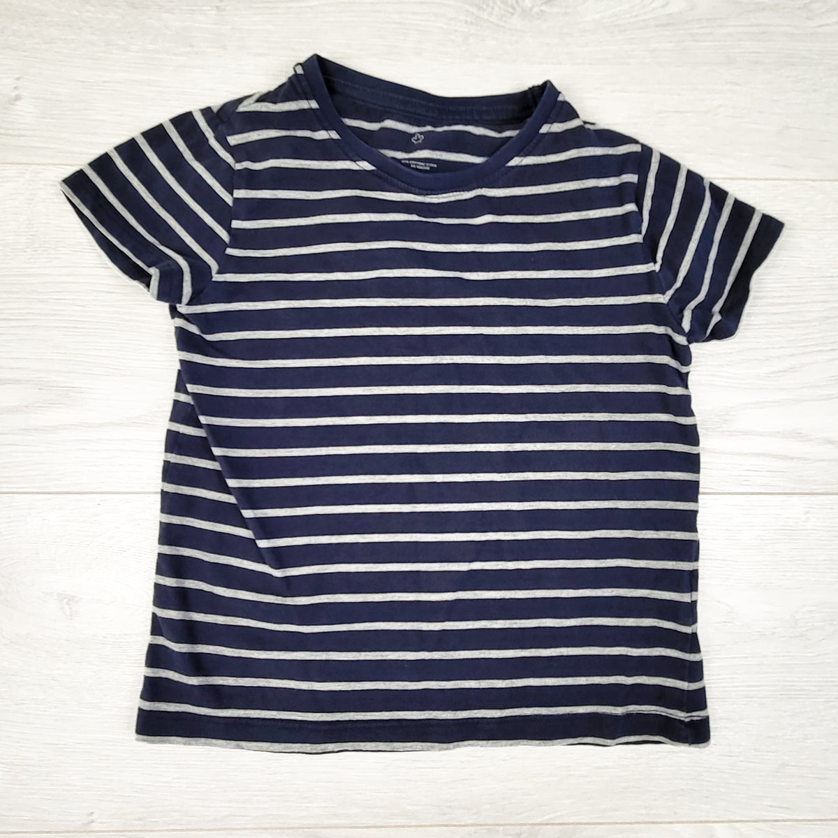 Sears Navy Striped T-shirt. Size 5T