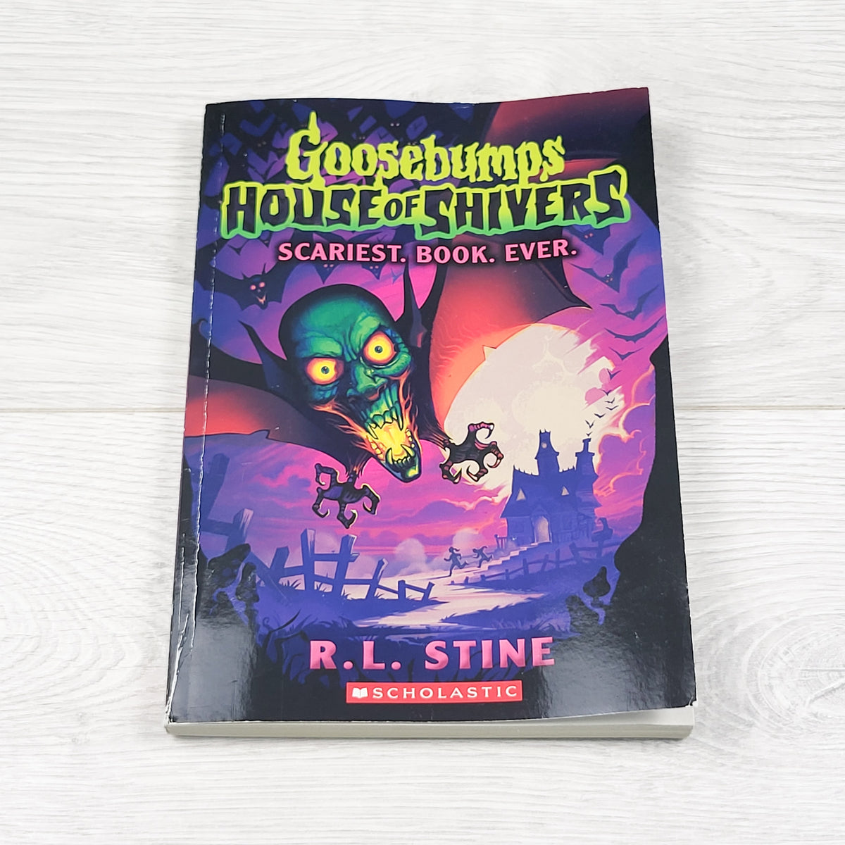 Goosebumps House of Shivers: Scariest Book Ever. Soft cover chapter book