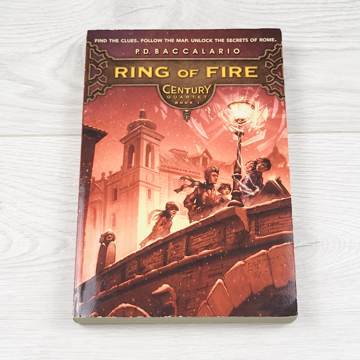 Century Quartet Book 1: Ring of Fire. Soft cover clue book