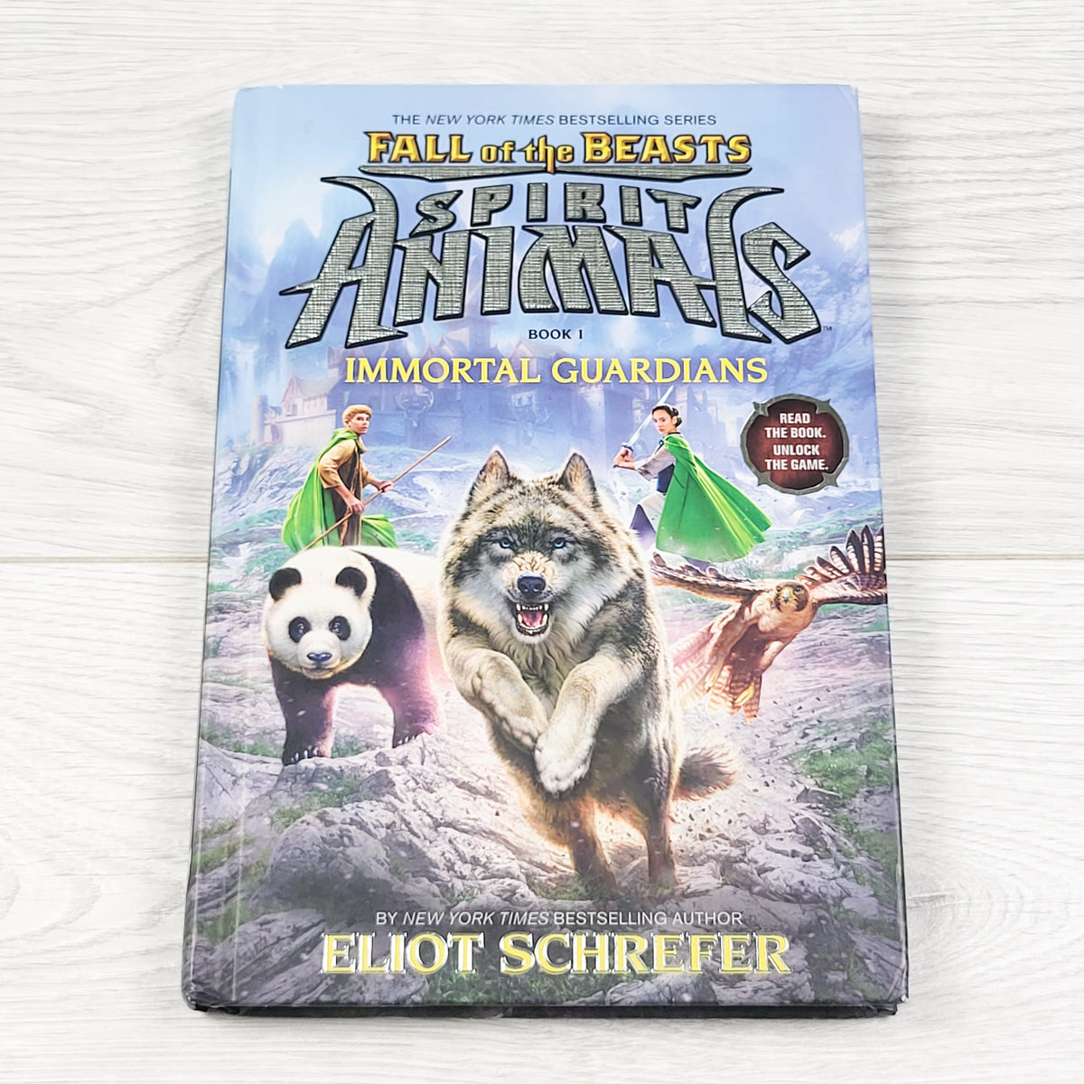 Fall of the Beasts Spirit Animals: Immortal Guardians. Hardcover chapter book