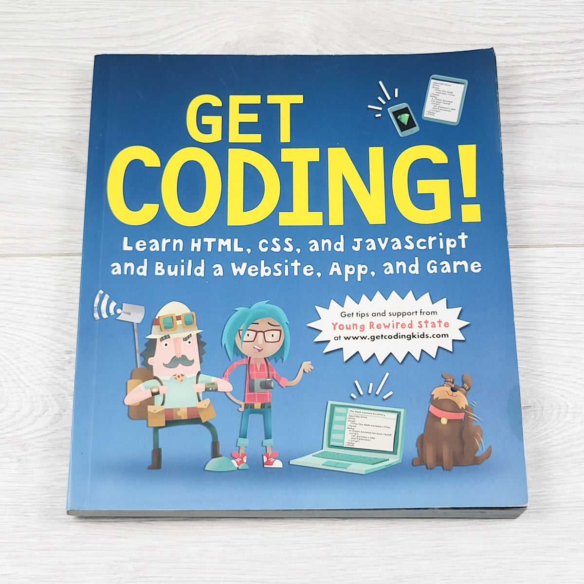 Get Coding! Soft cover instructional book (no shipping)