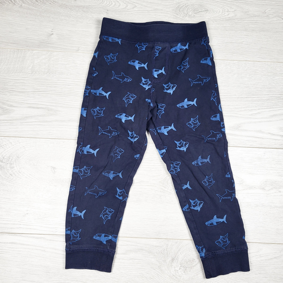 George navy pants with sharks. Size 3T