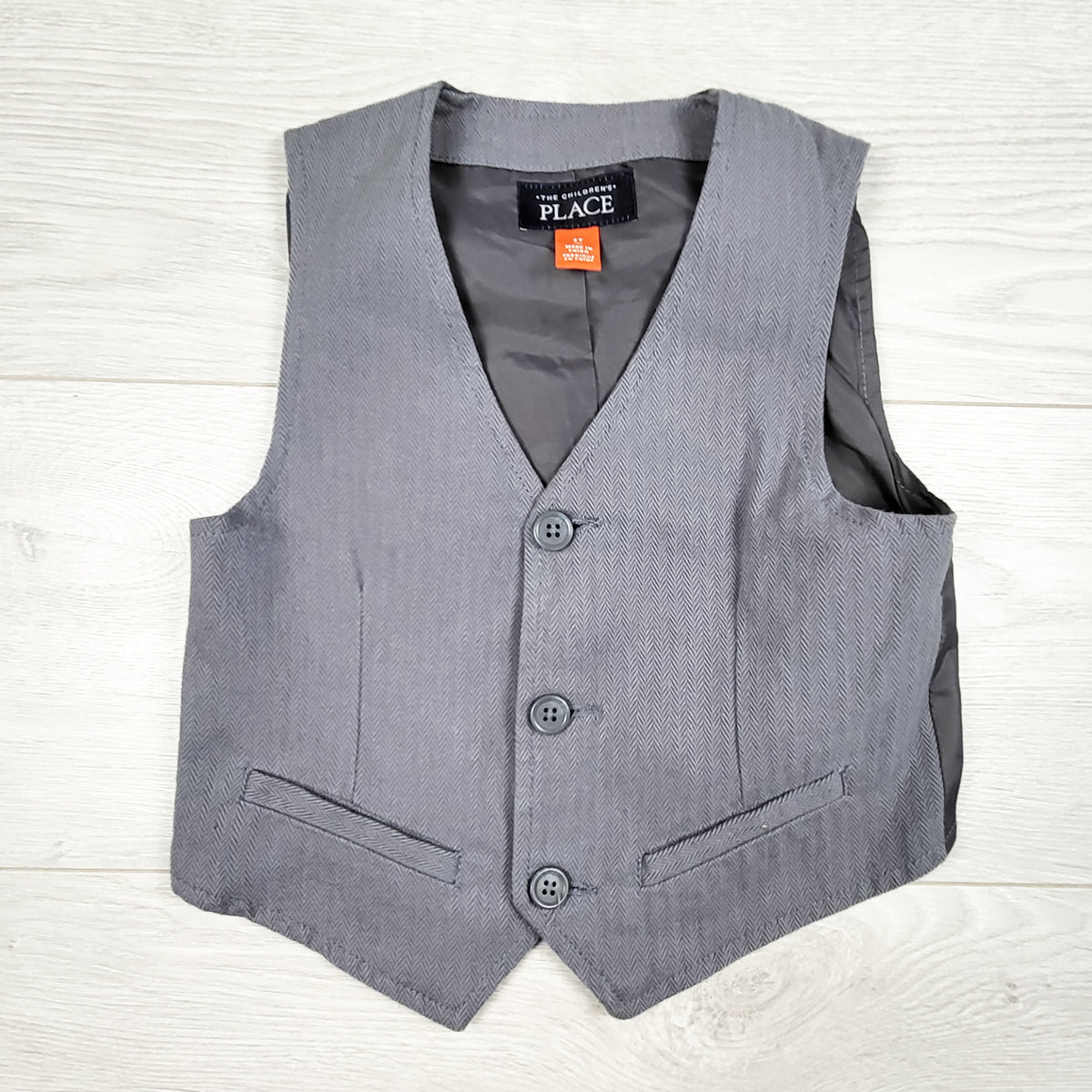 Children's Place grey suit vest. Size 2T