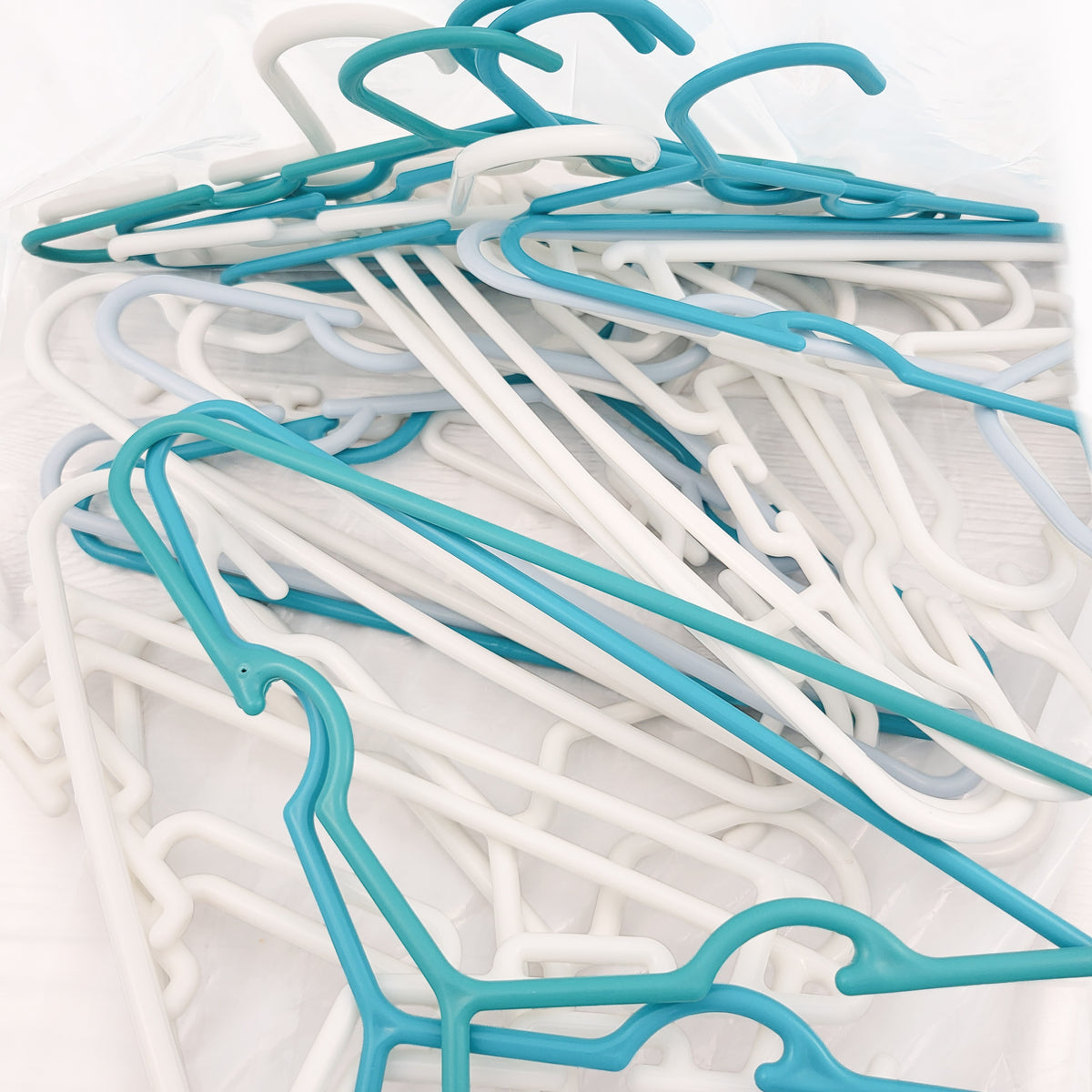 Small lot of plastic hangers (sorry, no shipping)