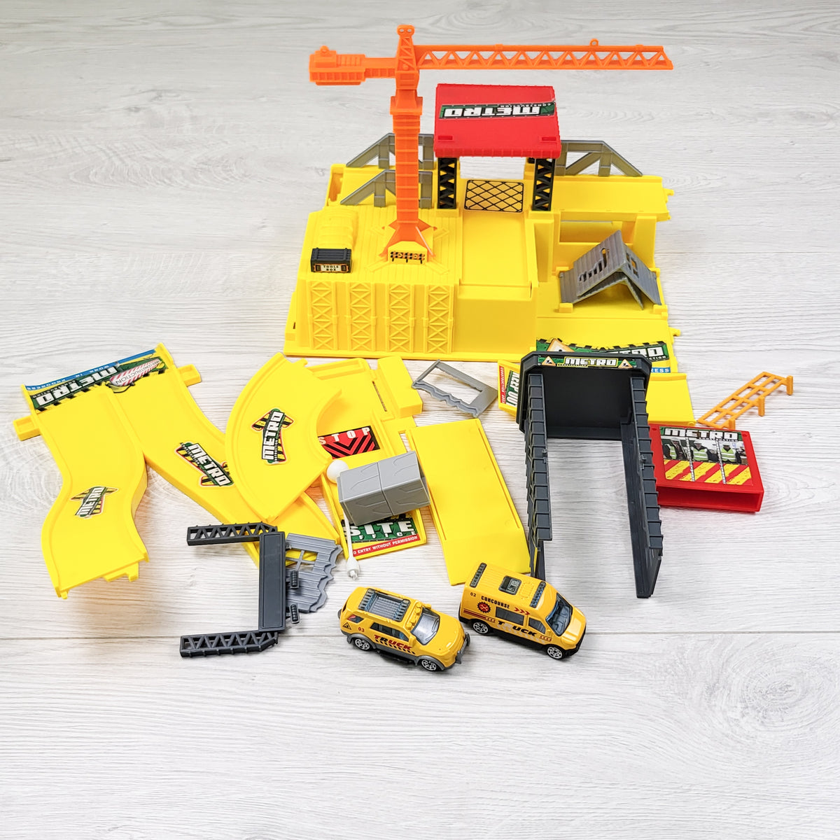 Construction Vehicle Track Playset (sorry, no shipping)