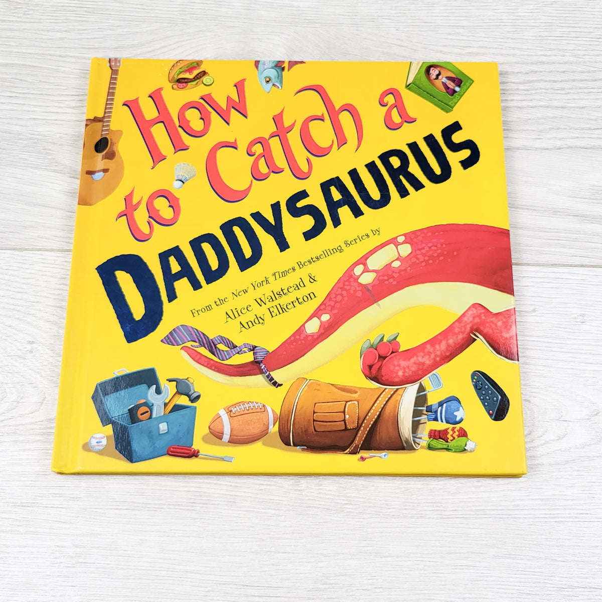 How to Catch a Daddysaurus. Hardcover book