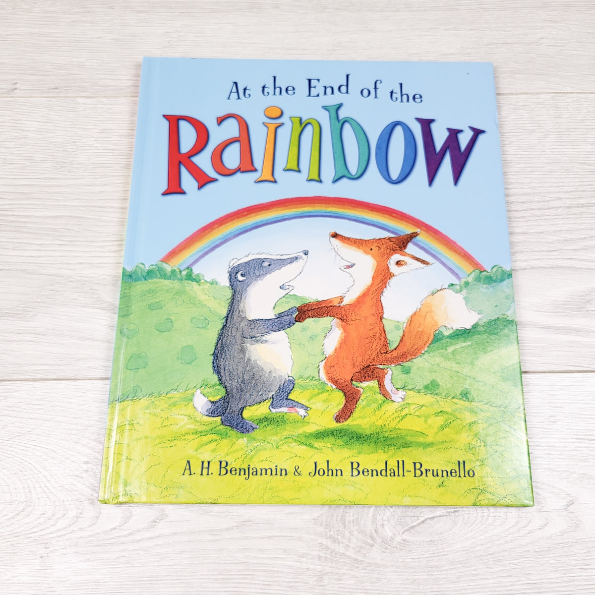 At the End of the Rainbow. Hardcover book