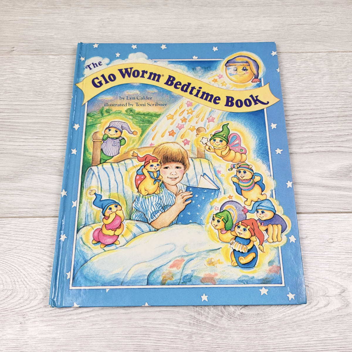 Vintage 1986 HardcoverThe Glo Worm Bedtime Book - AS IS