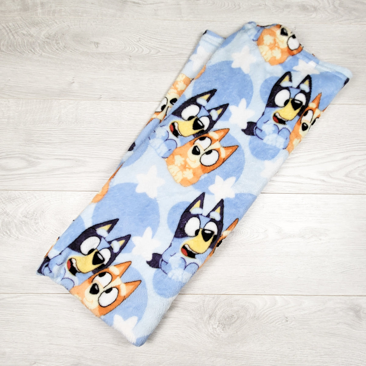 Bluey fleece throw blanket