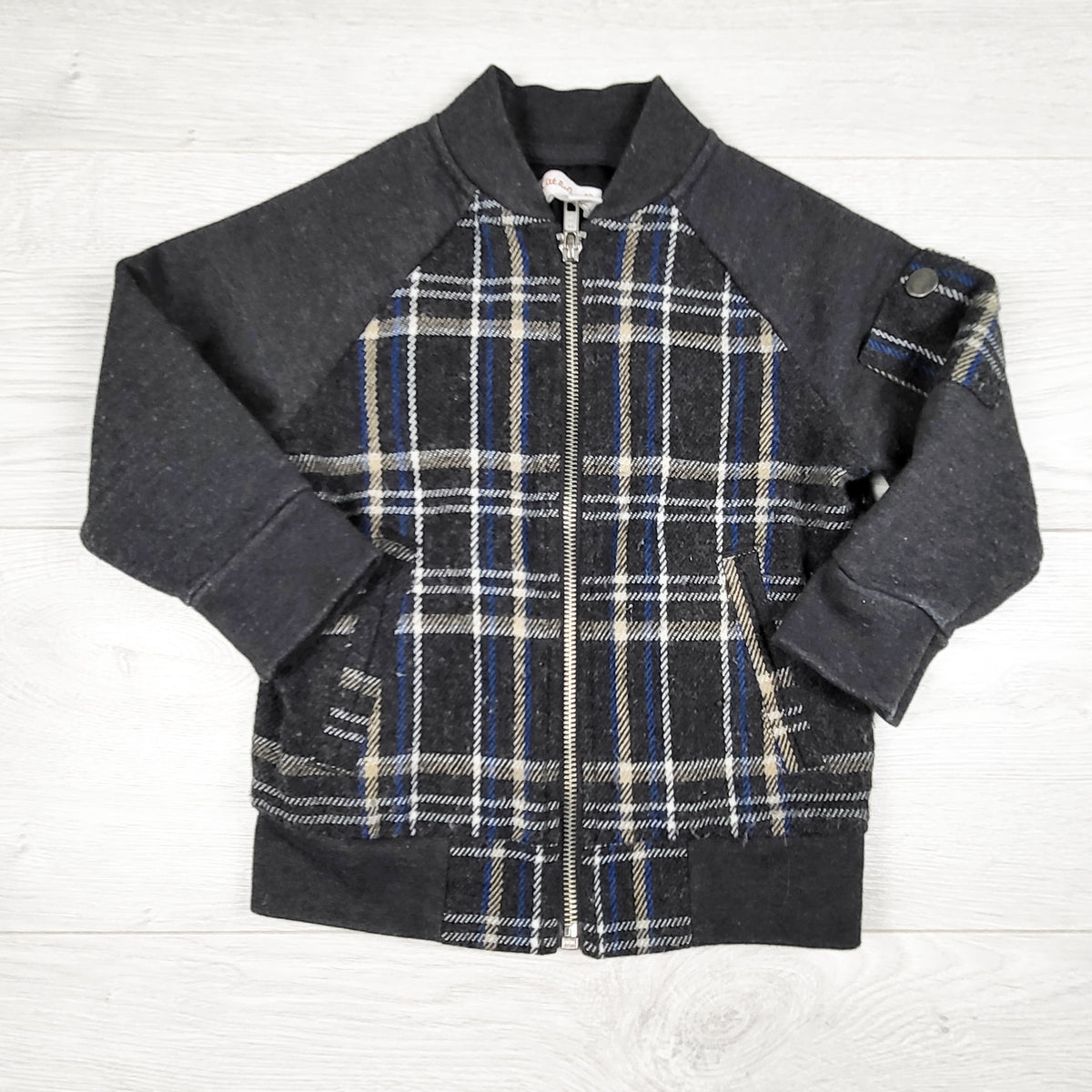 Cat and Jack plaid jacket. Size 2T