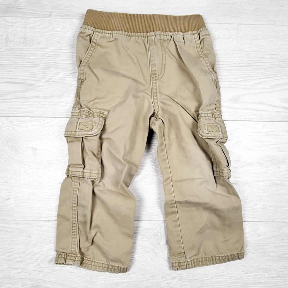 Children's Place tan twill cargo pants. Size 2T