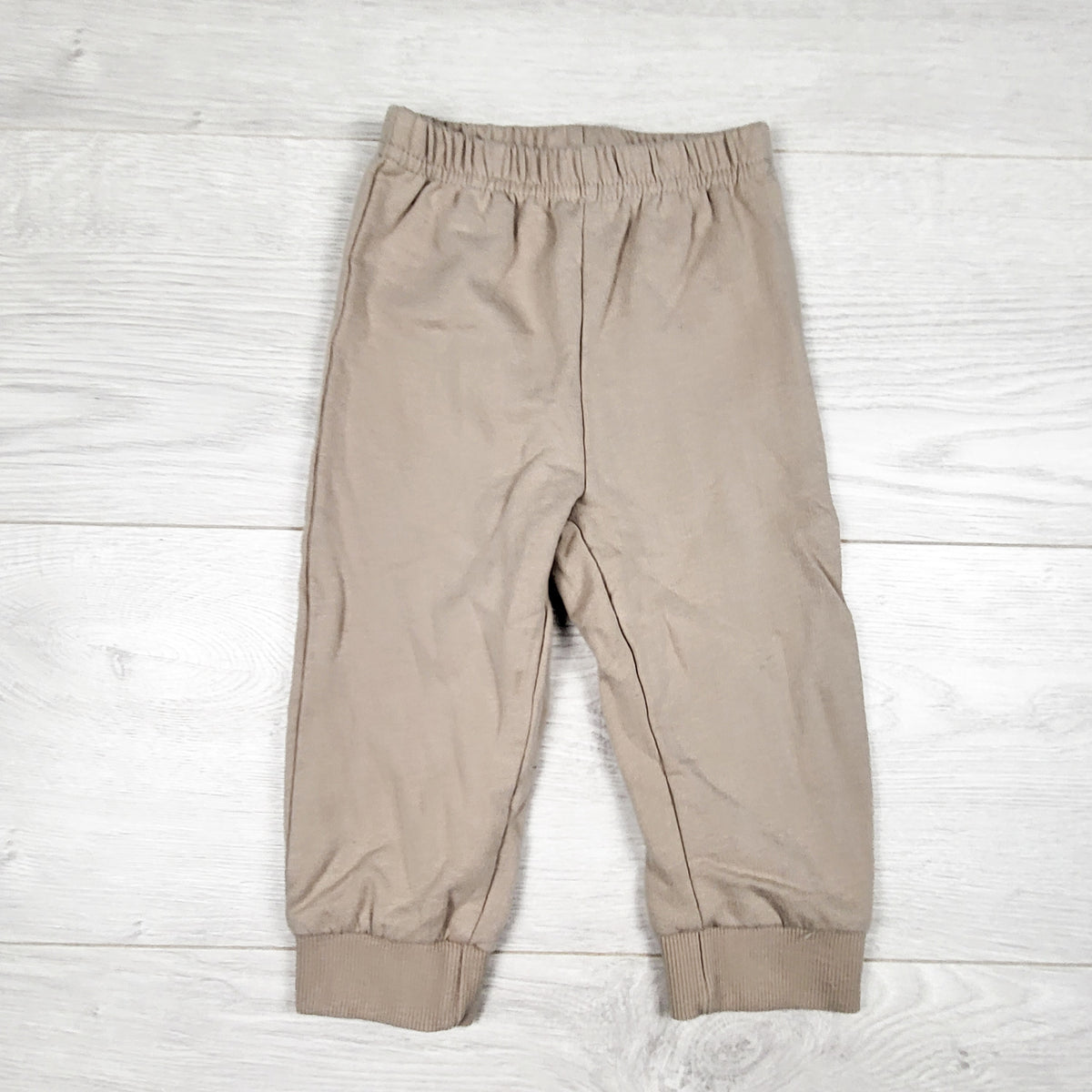 Chick Pea beige cotton pants. Size 12 months