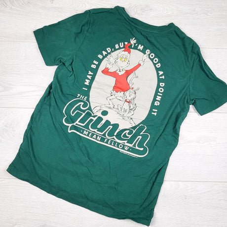 Old Navy green Grinch t-shirt - Size 10/12