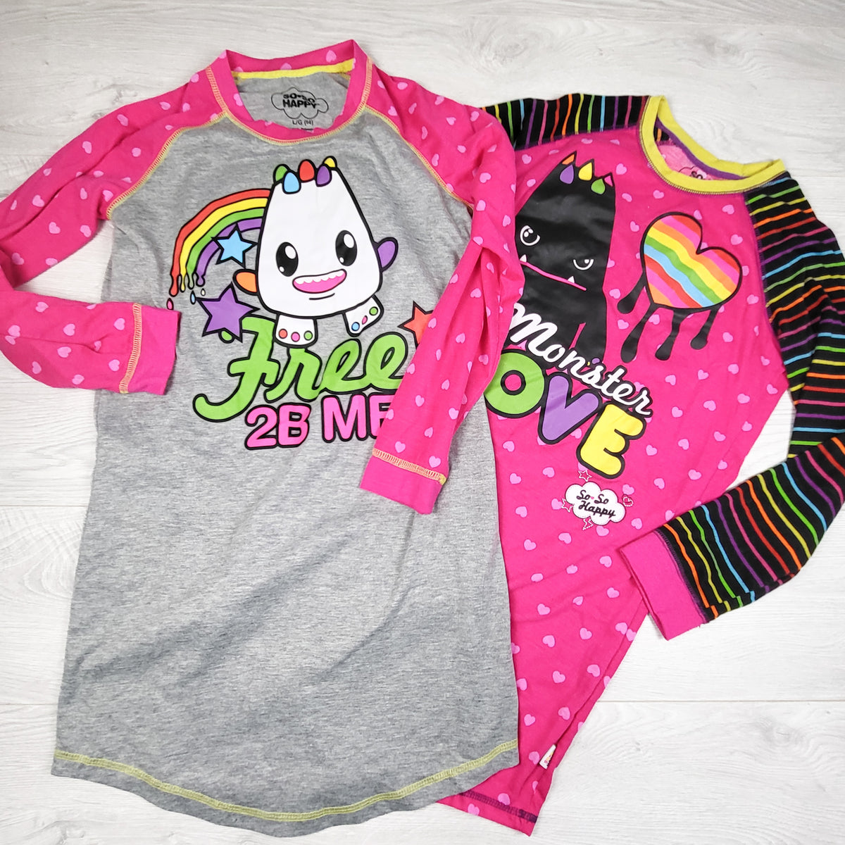 So So Happy 2pc sleep set - Size 14