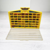 Vintage Micro Machines Galoob 48-Car Yellow Display Case Set with 47 vehicles (Lot 1)