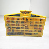 Vintage Micro Machines Galoob 48-Car Yellow Display Case Set with 42 vehicles - Lot #2