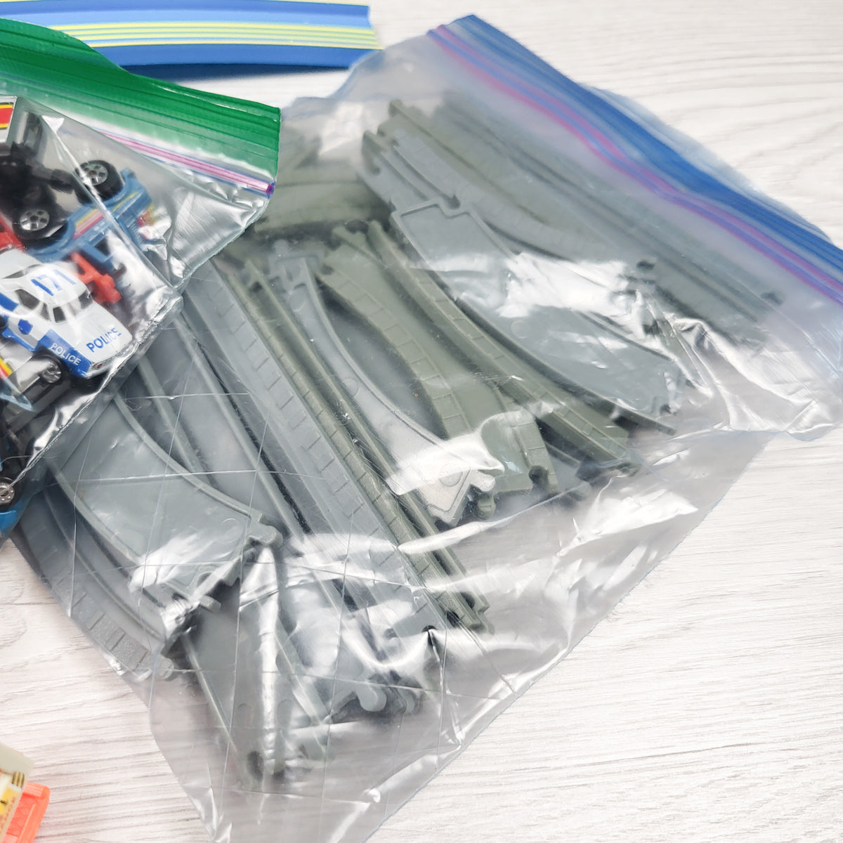 Vintage Micro Machines Playset, Track, and Vehicle Bundle