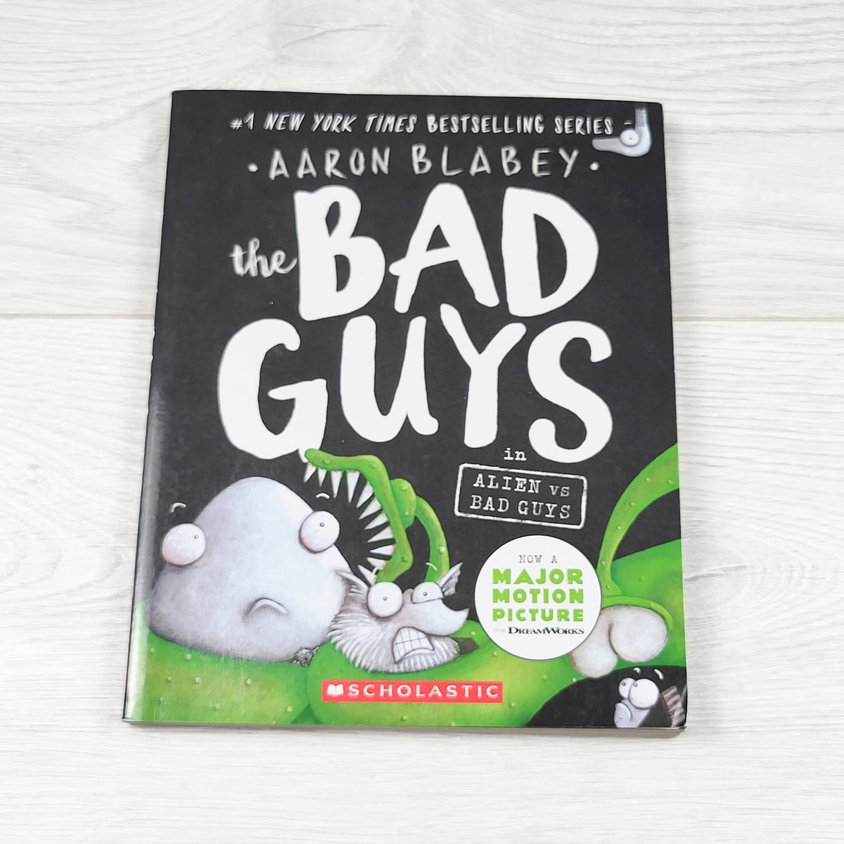 The Bad Guys in Alien Vs. Bad Guys. Soft cover chapter book