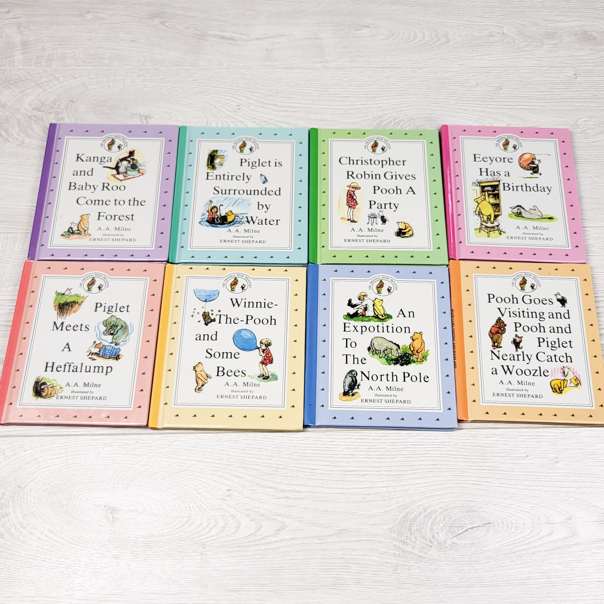 The Original Pooh Treasury 8-Book Hardcover Box Set