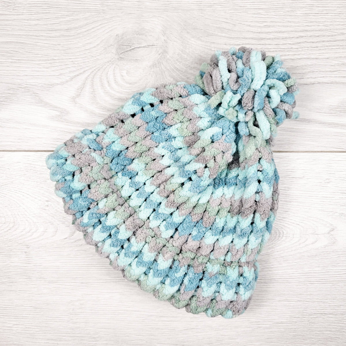 Handmade chenille toque - Toddler sized