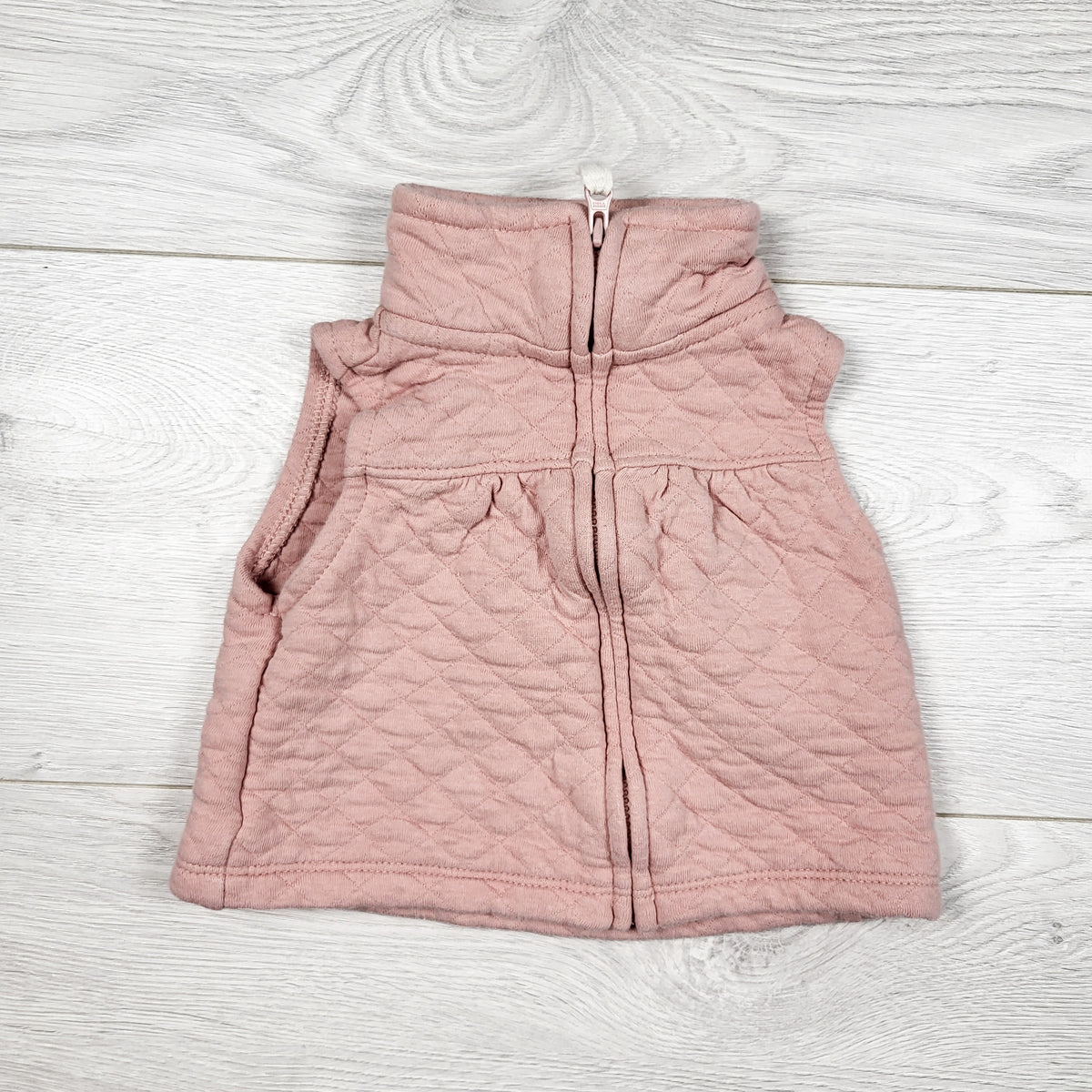 Carters pink quilted vest - Size 3 months