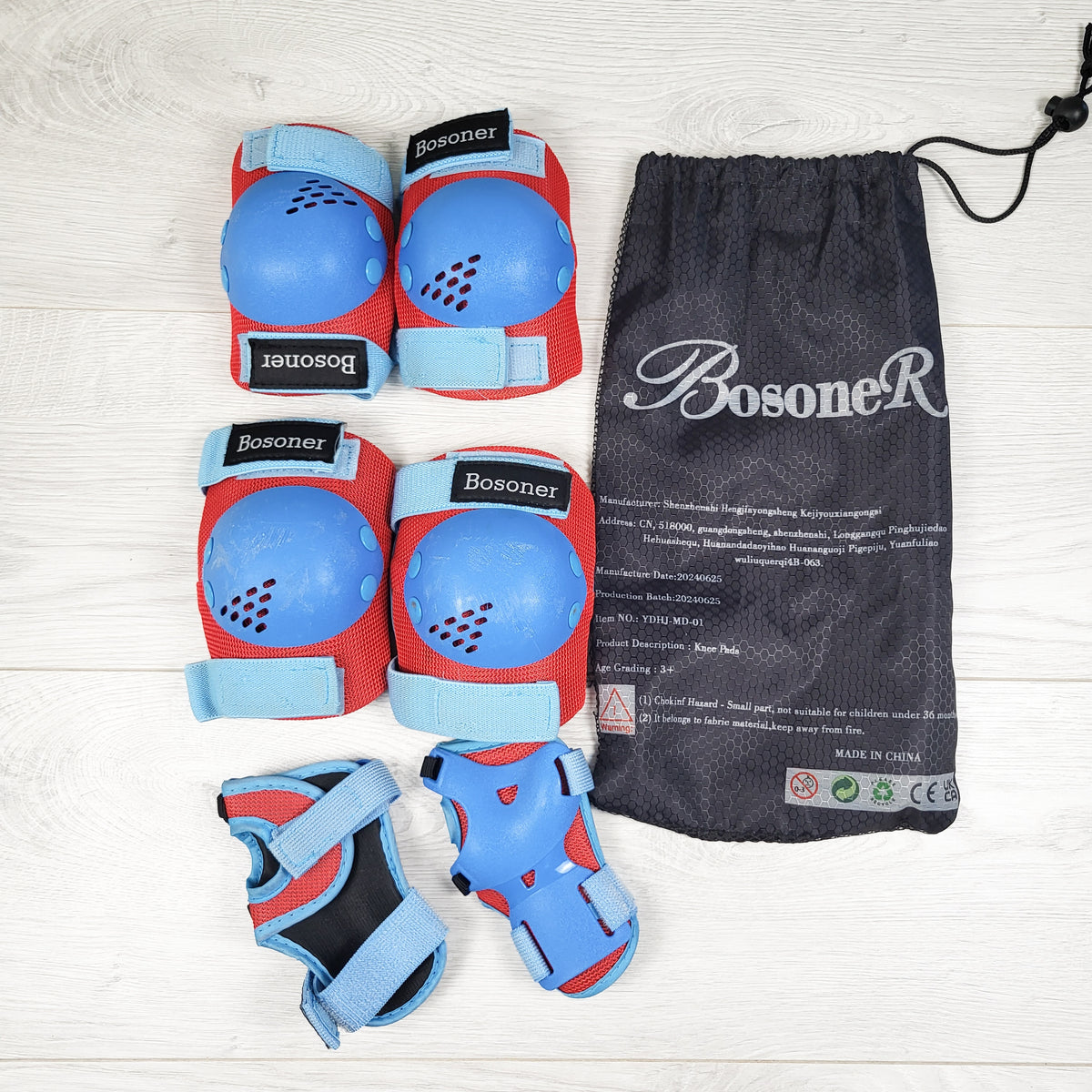 BOSONER Kids Protective Gear Set  - Size 3+