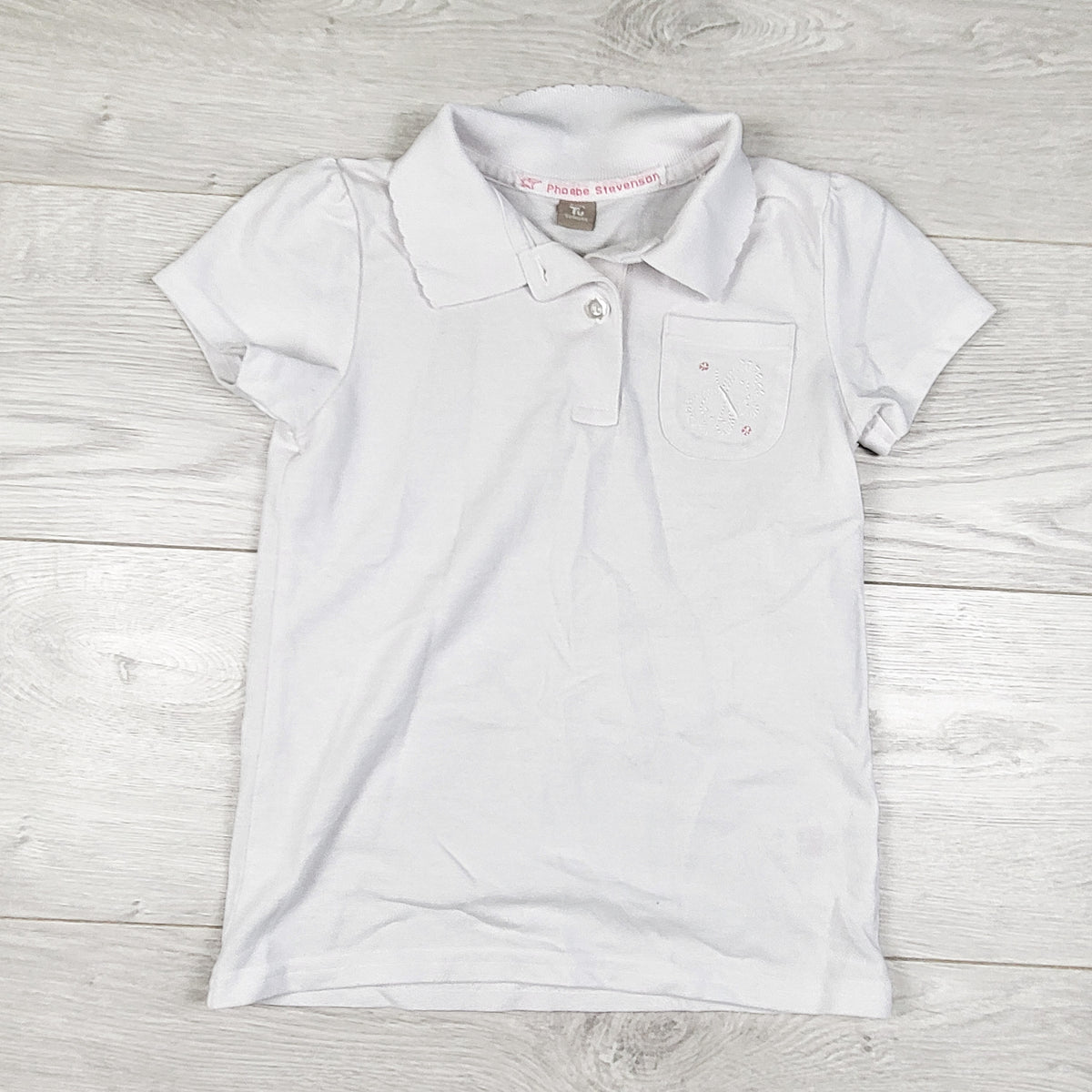 Tu white polo shirt - Size 7