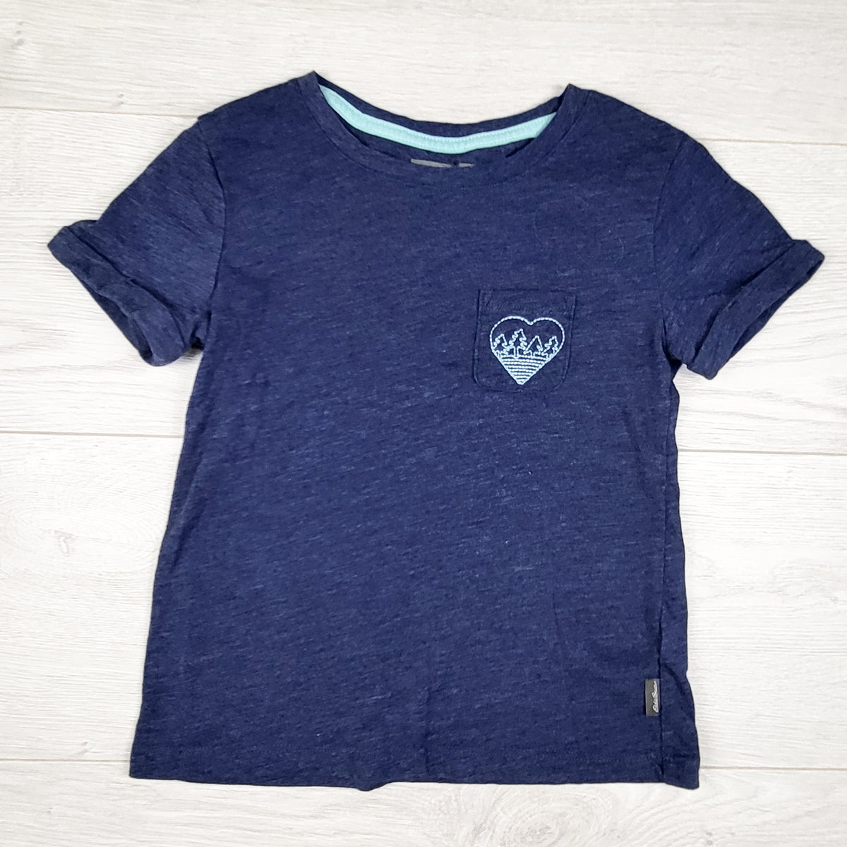 Eddie Bauer navy t-shirt - Size 5/6