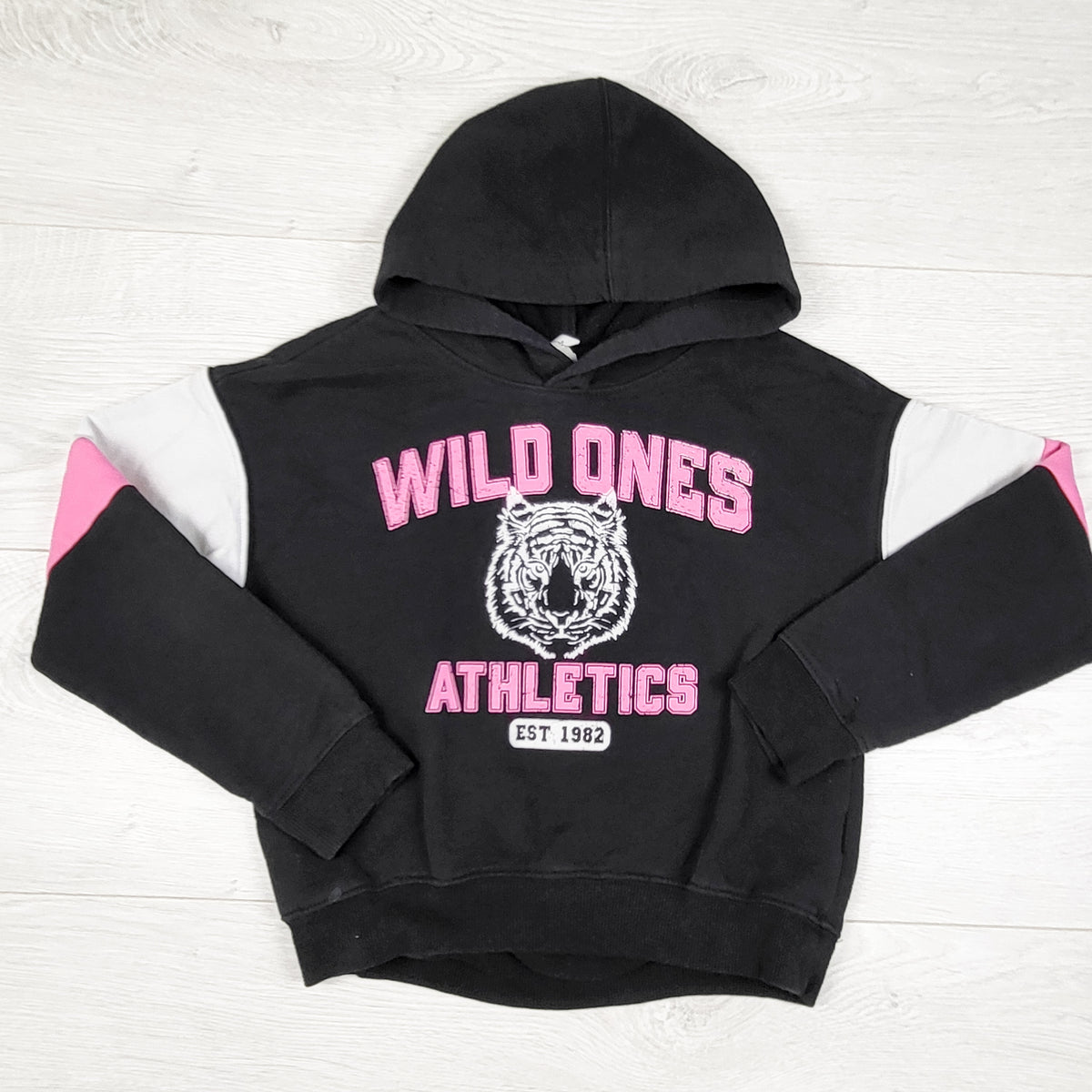 Love.Fire black pullover hoodie - Size 6
