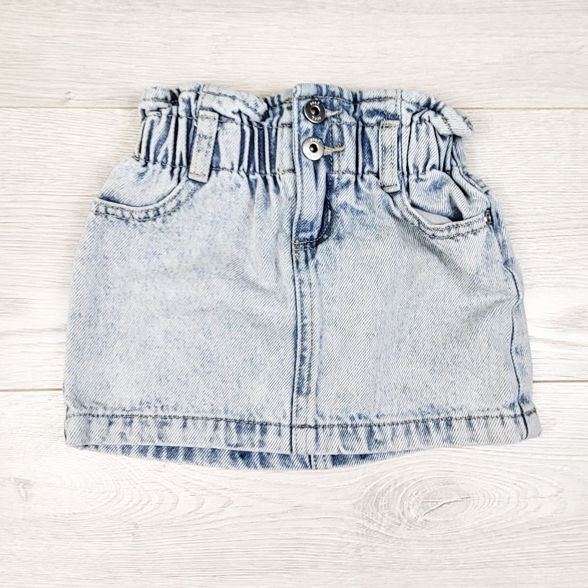 Seed Heritage paper bag denim skirt - Size 2T