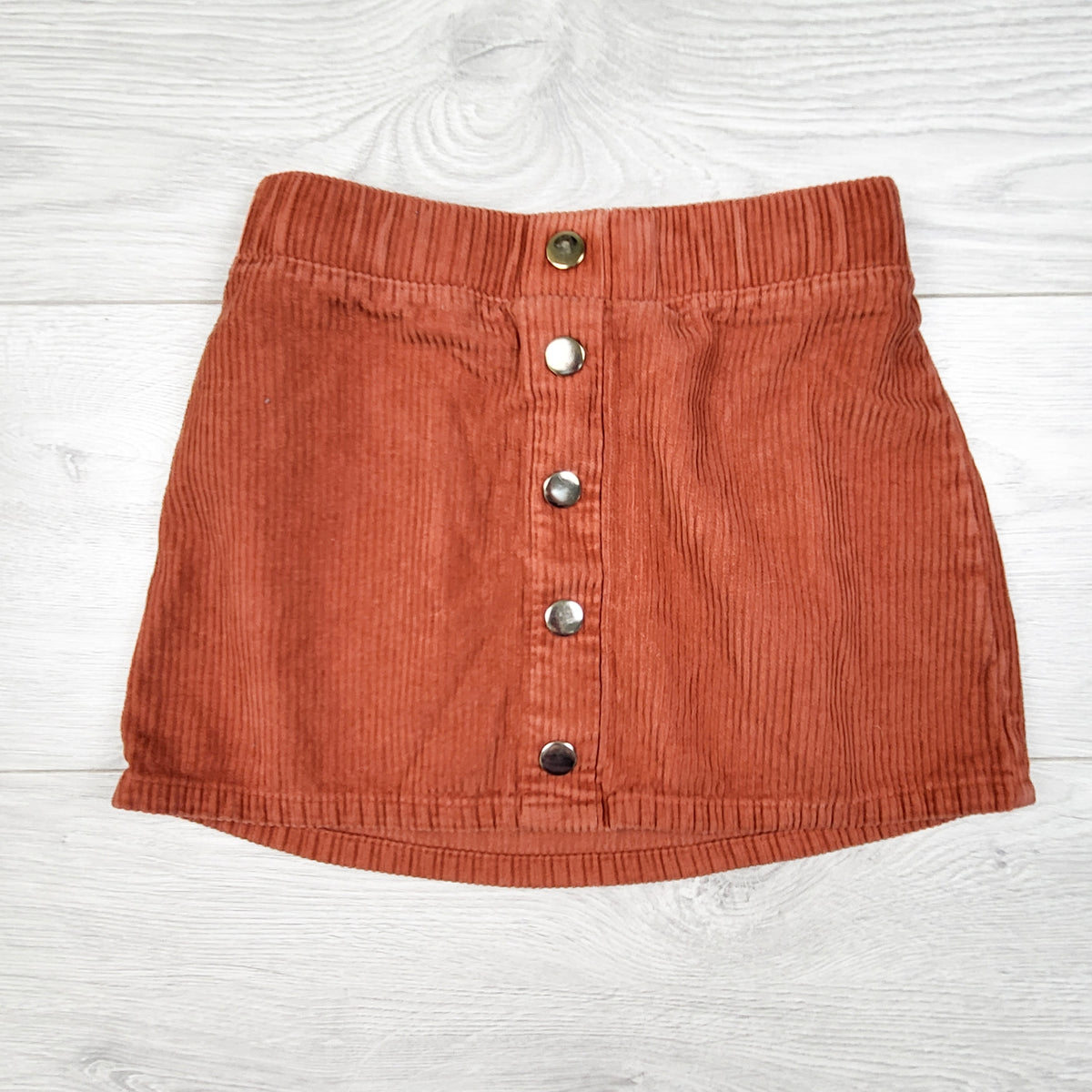 Cynthia Rowley rust orange corduroy skirt - Size 5/6