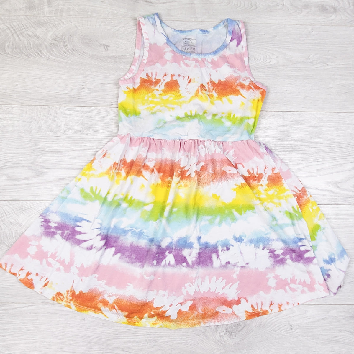George tie dye look dress - Size 7/8